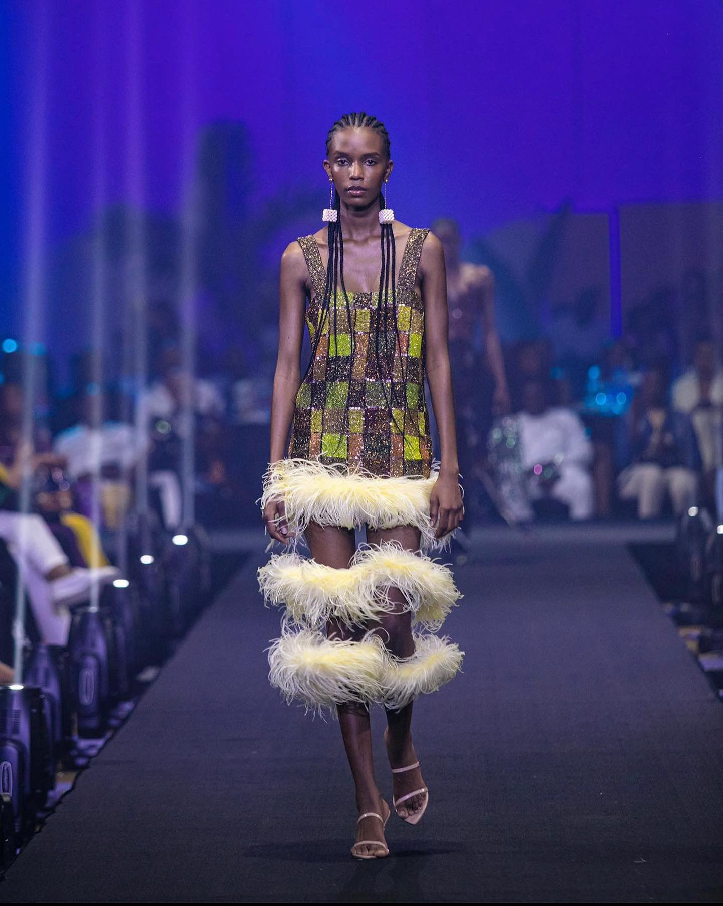 Model Ornella wears the Lisa Folawiyo flight of fancy dress @lisafolawiyo_studio on Instagram