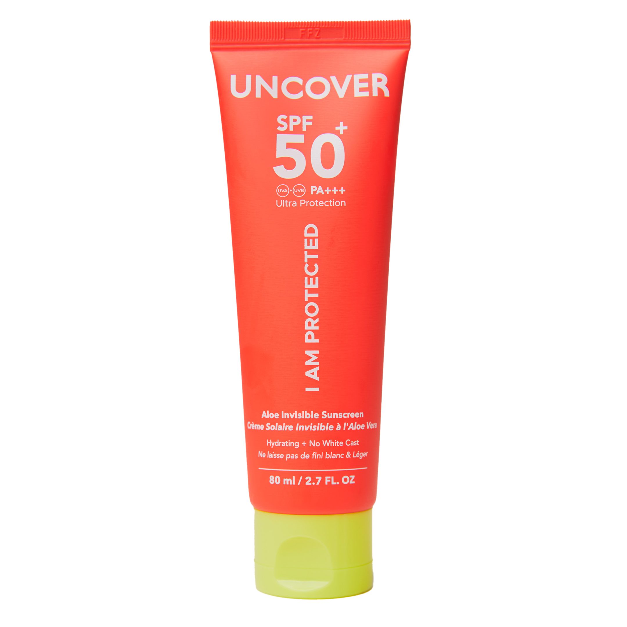 Tried and Tested staple beauty products: Aloe Invisible Sunscreen via uncoverskincare.com