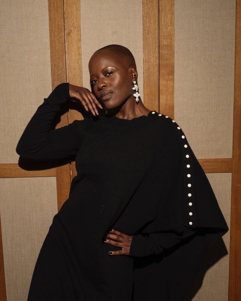 Florence Kasumba from Uganda via @florencekasumba on Instagram