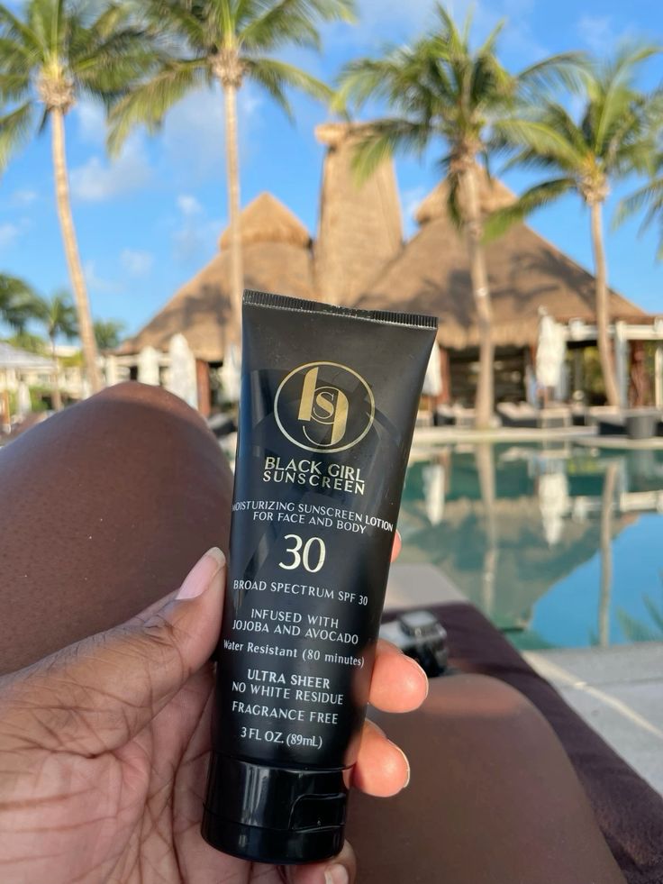 Travel bag essentials - Black Girl Sunscreen via Shayla J. Jenkings on Pinterest