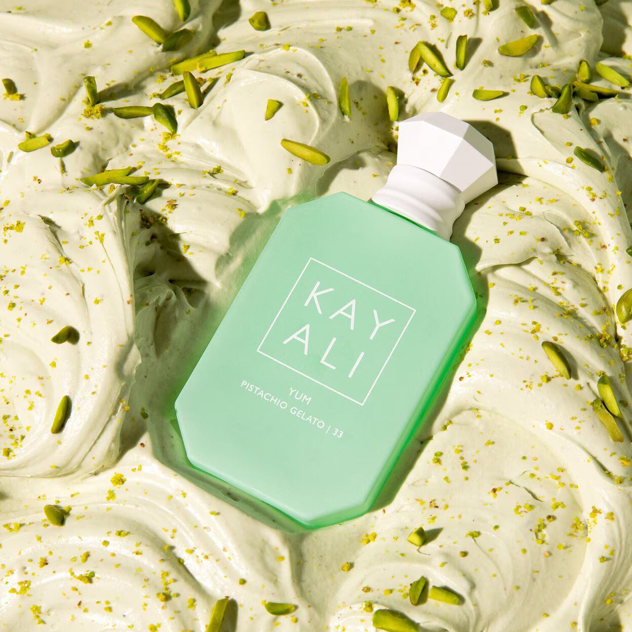Kayali ‘Yum Pistachio Gelato | 33’ via sephora.me