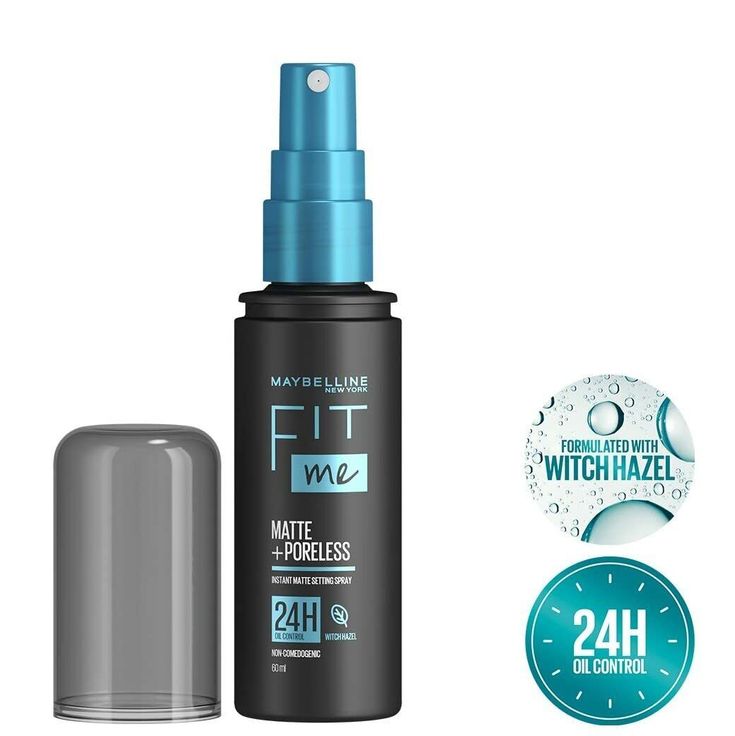 Maybelline York Fit Me Matte + Poreless Setting Spray via ebay on Pinterest