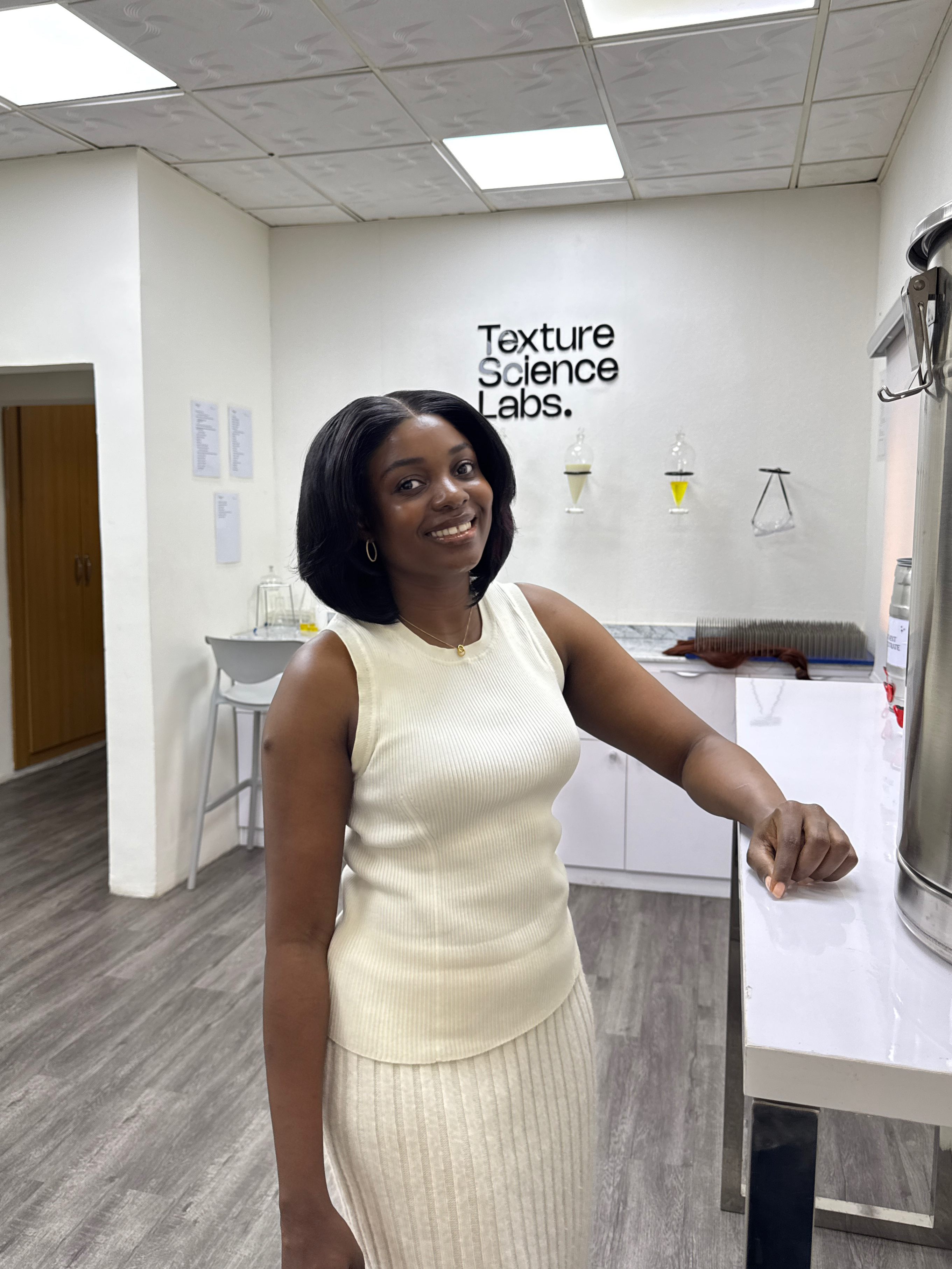 Woman behind the brand- Remi Martins. Founder of Regirl and Texture Science Labs.