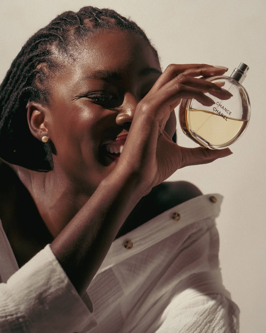 Chance by Chanel Beauty campaign mock up by @au.courag on Instagram