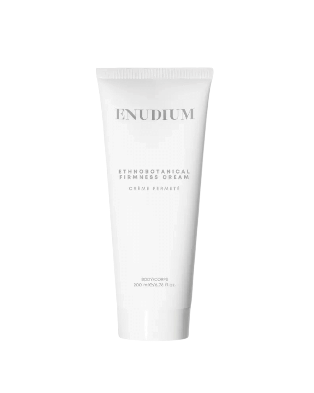 A tube of Enudium’s Ethnobotanical Firmness Body Cream via beautyhutafrica.com