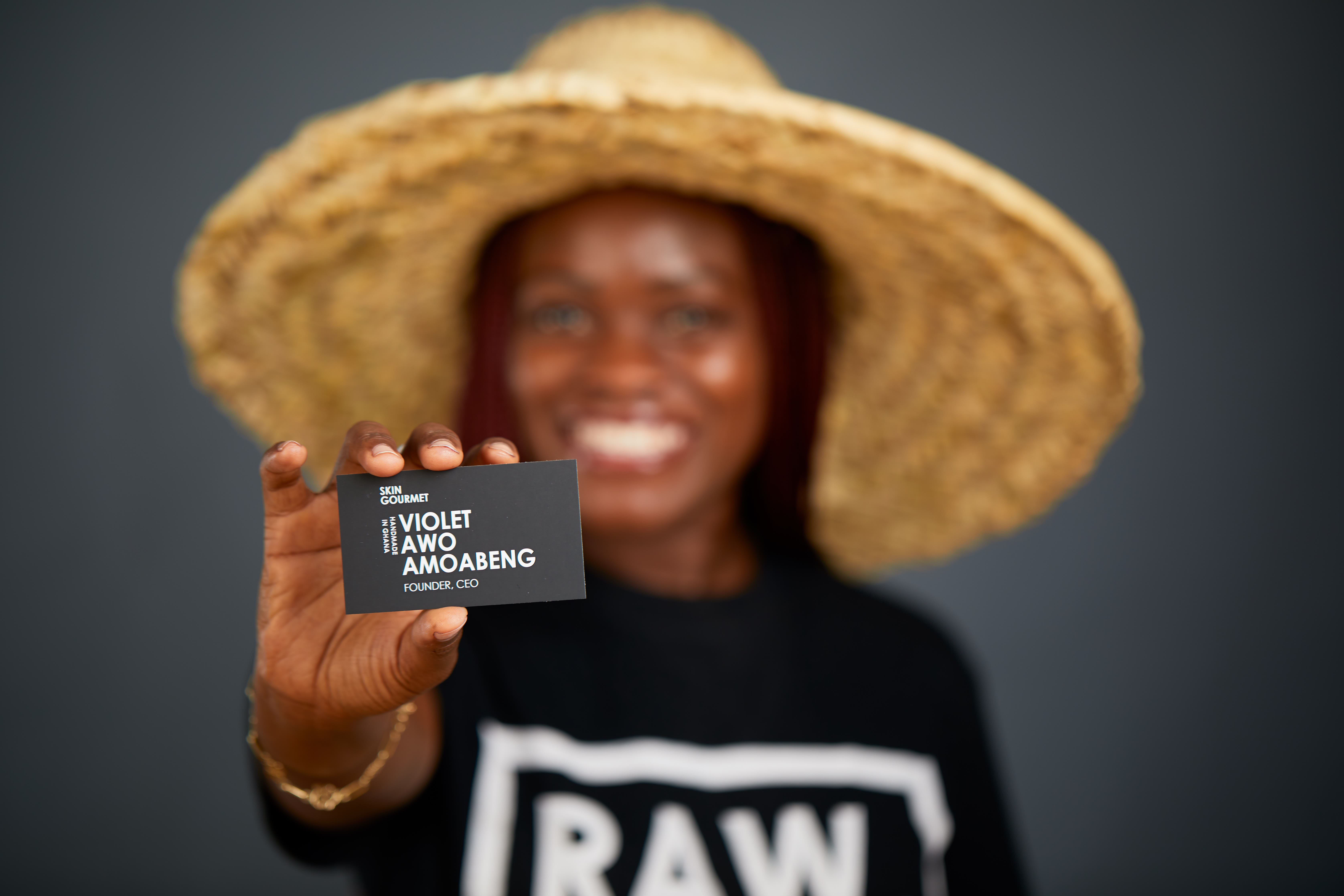 Violet Amoabeng, CEO Skin Gourmet