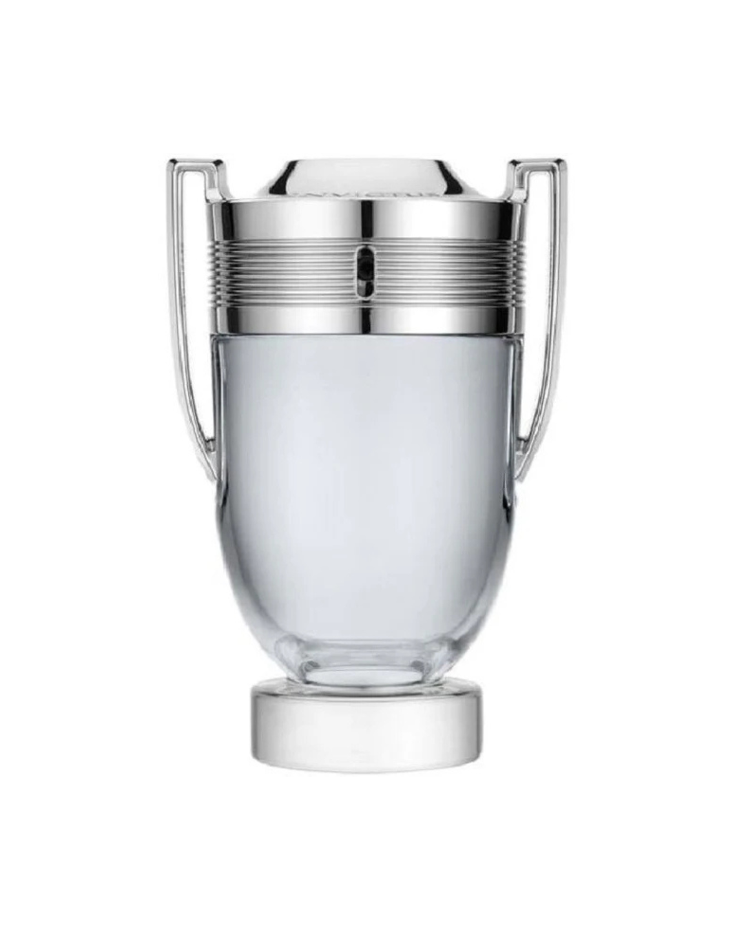A bottle of Paco Rabanne’s “Invictus” against a white background via essenza.ng