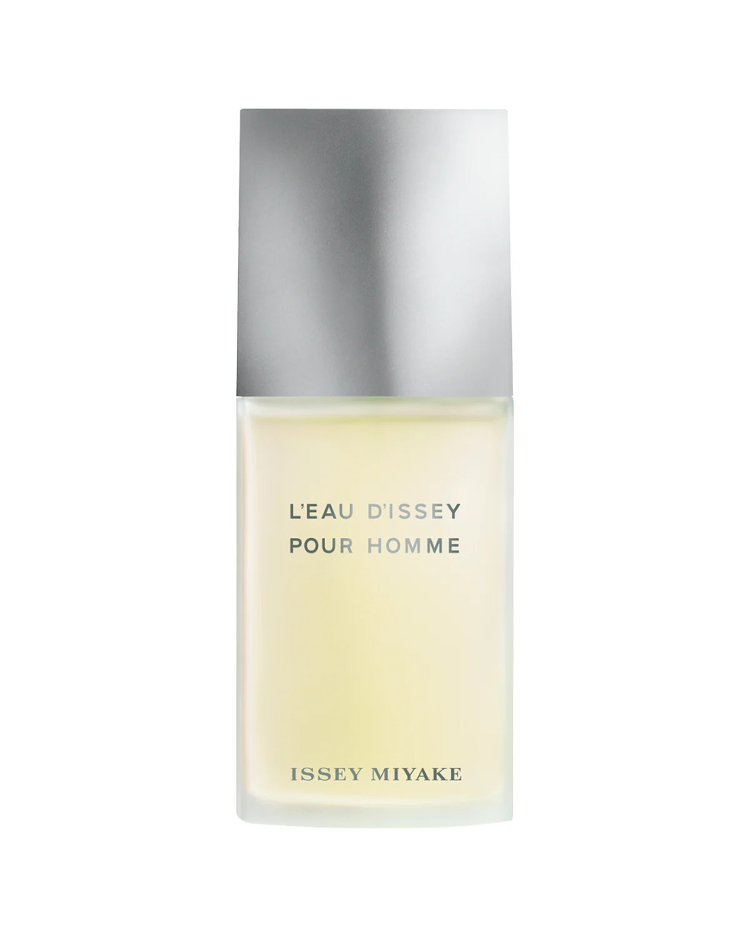 A bottle of Issey Miyake’s “L'Eau d'Issey Pour Homme” against a white background via essenza.ng