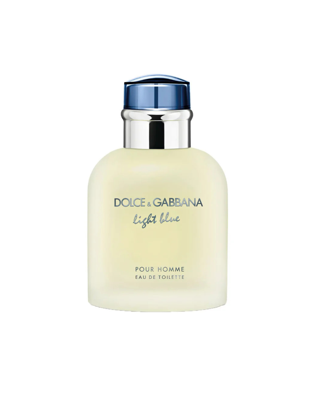 A bottle of Dolce & Gabbana’s “Light Blue” against a white background via essenza.ng