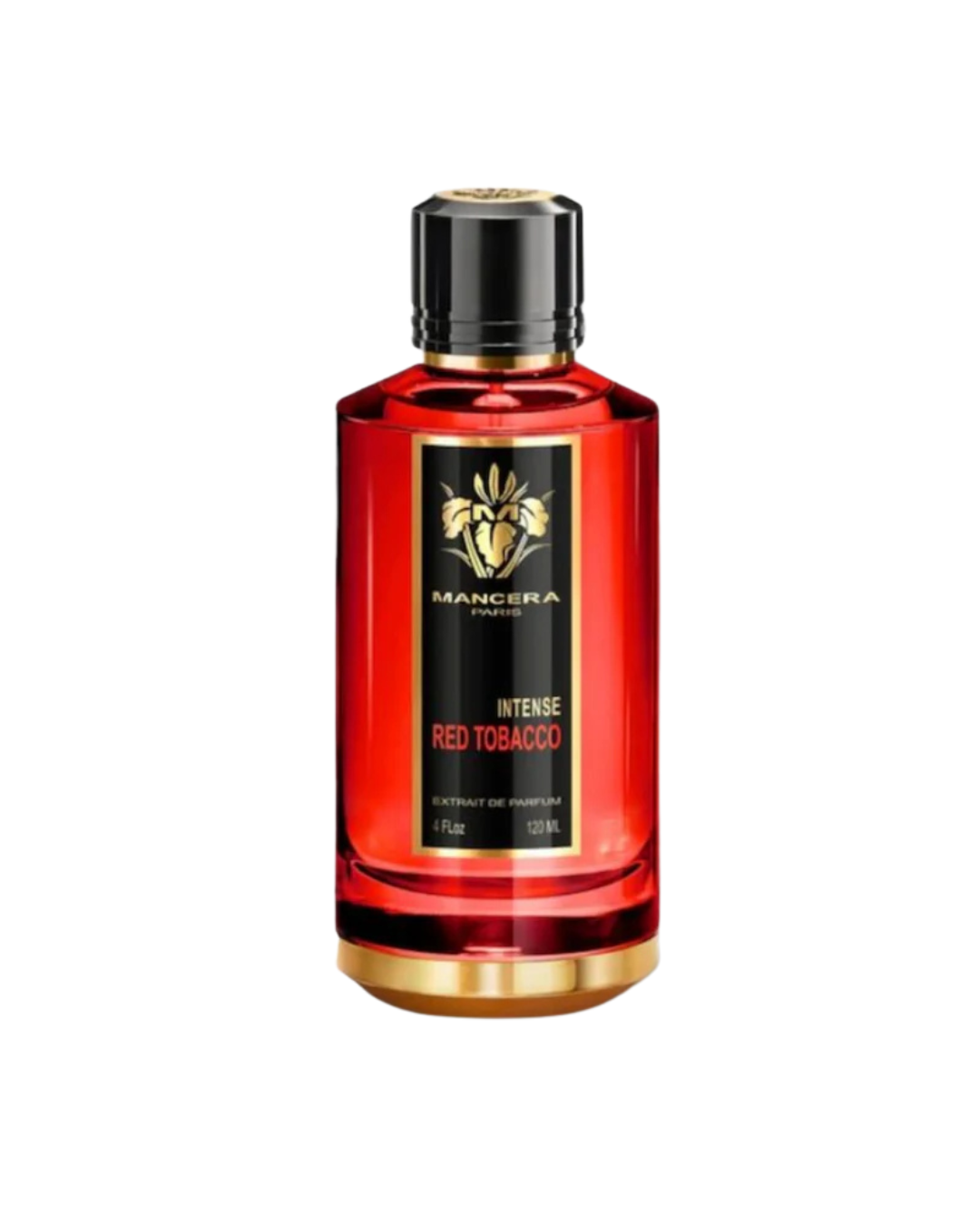 A bottle of Mancera’s “Red Tobacco” against a white background via essenza.ng