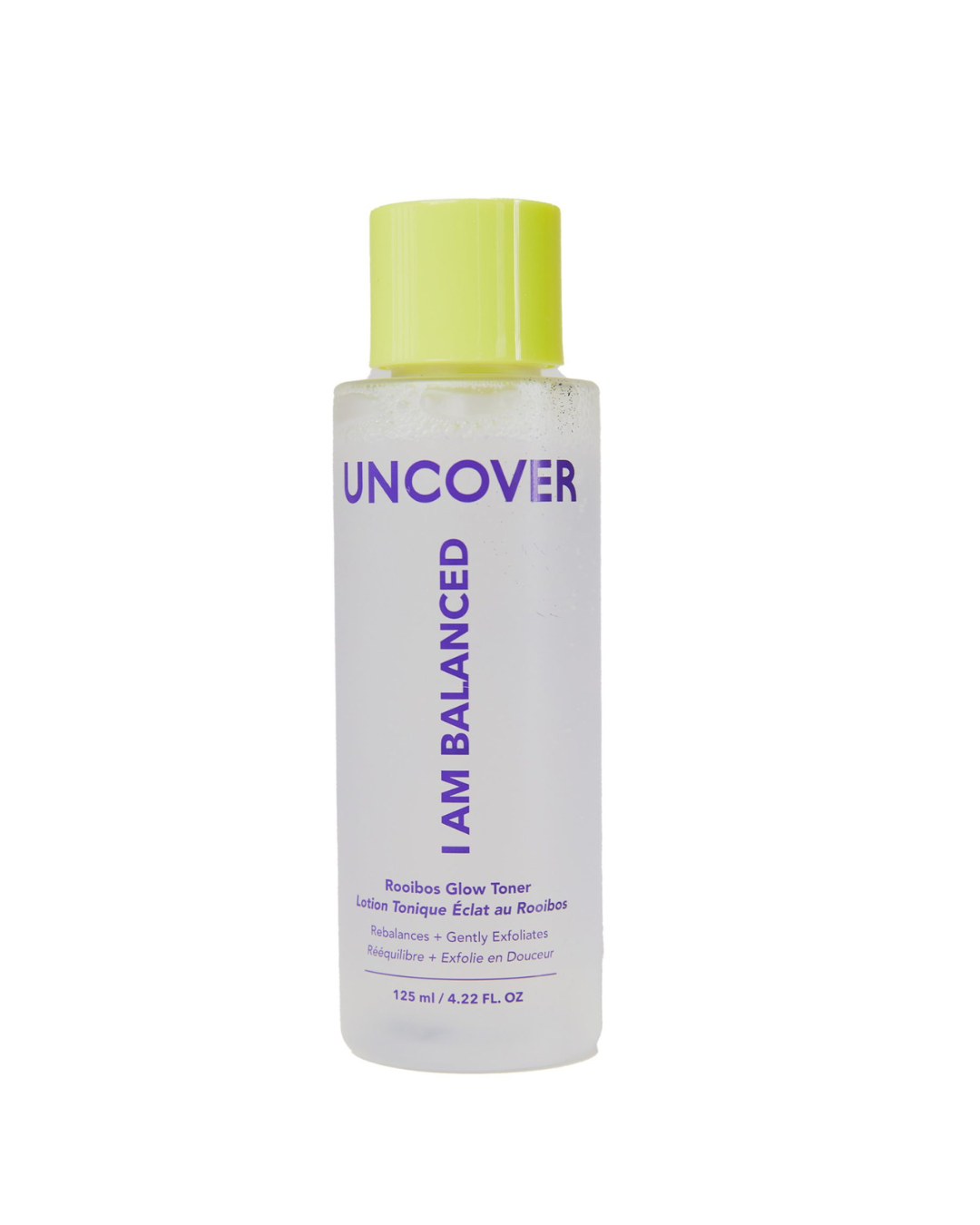 Rooibos Glow Toner by Uncover against a white background via uncoverskincare.com