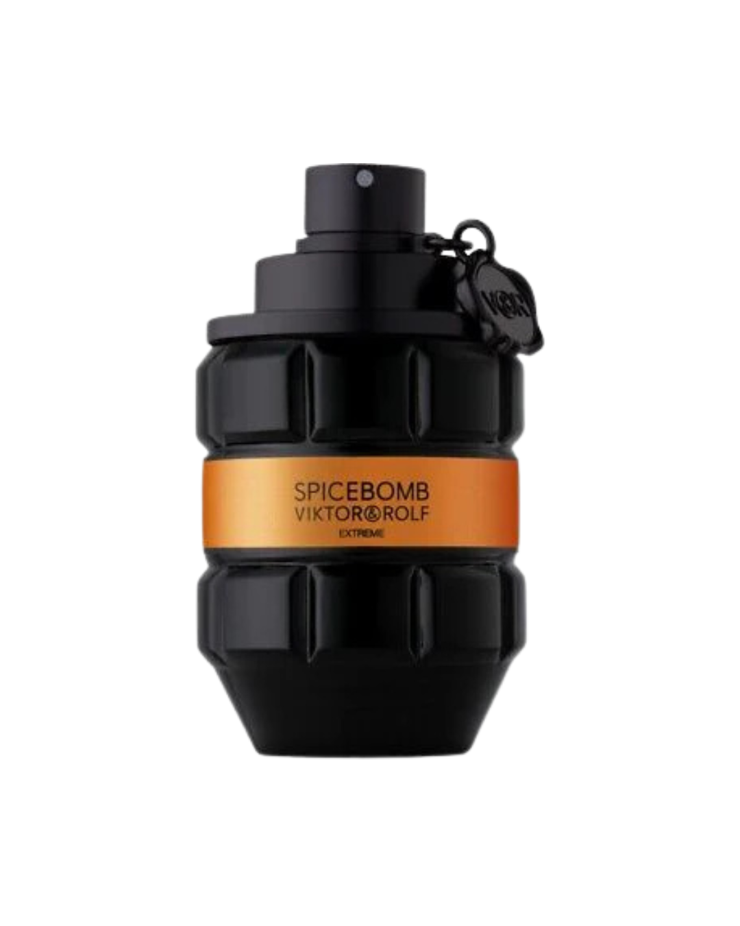 A bottle of Viktor & Rolf’s “Spicebomb Extreme” against a white background via essenza.ng