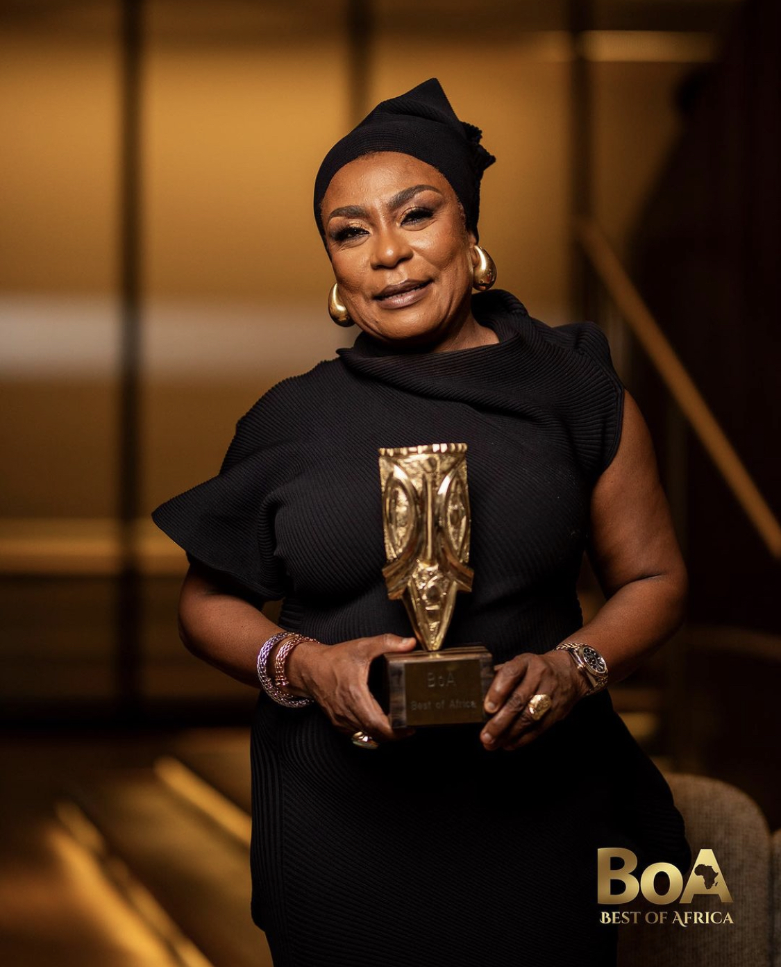 Bose Ogulu aka Mama Burna via BellaNaija