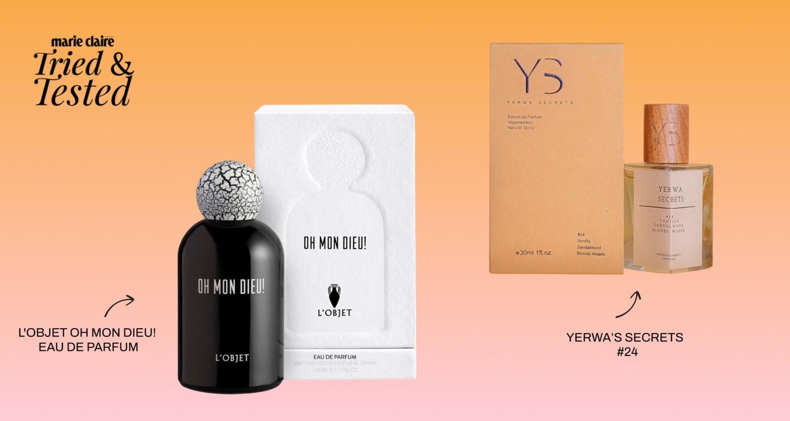 How to build scents - Yerwa’s secrets 24 perfume. L'objet oh mon dieu! eau de parfum via yerwasecrets.com and mirrorsbeauty.com