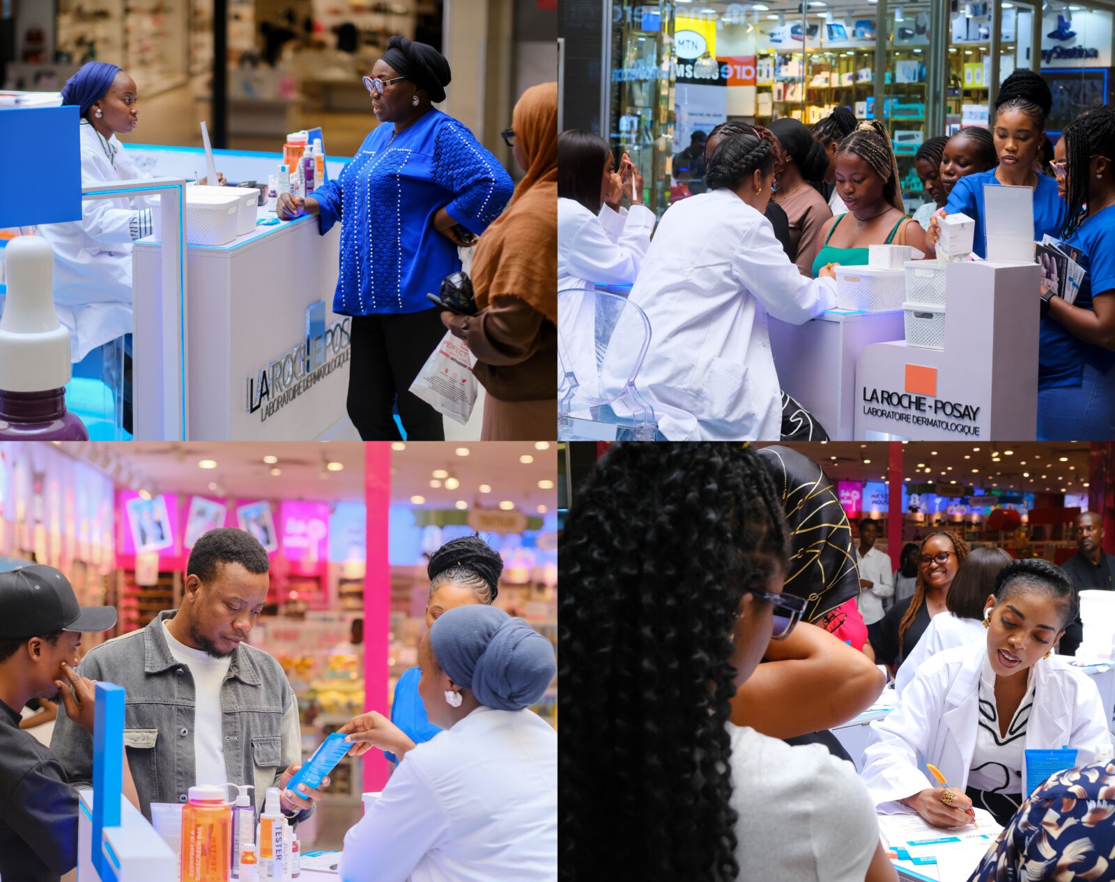 La Roche-Posay pop up in Ikeja City Mall, Lagos