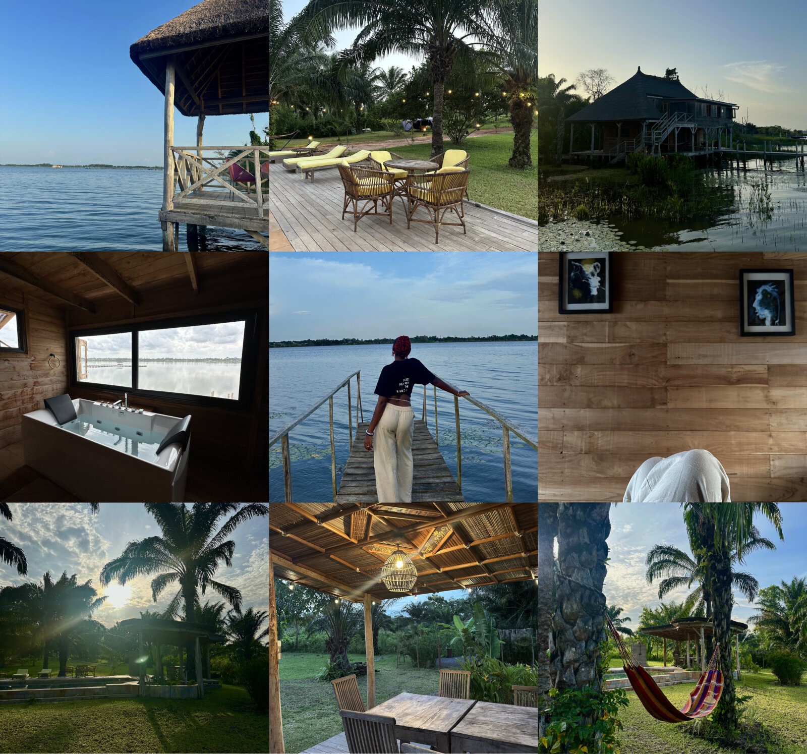 Baecation spot - Lake house cabin, Benin Republic via Wumi Tuase-Fosudo