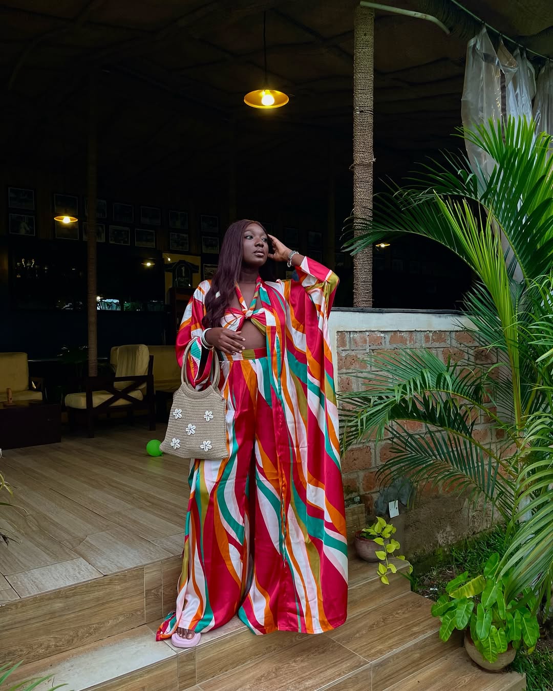 Wumi Tuase-Fosudo in Co-ords by @shopvesela via @wumituase on Instagram