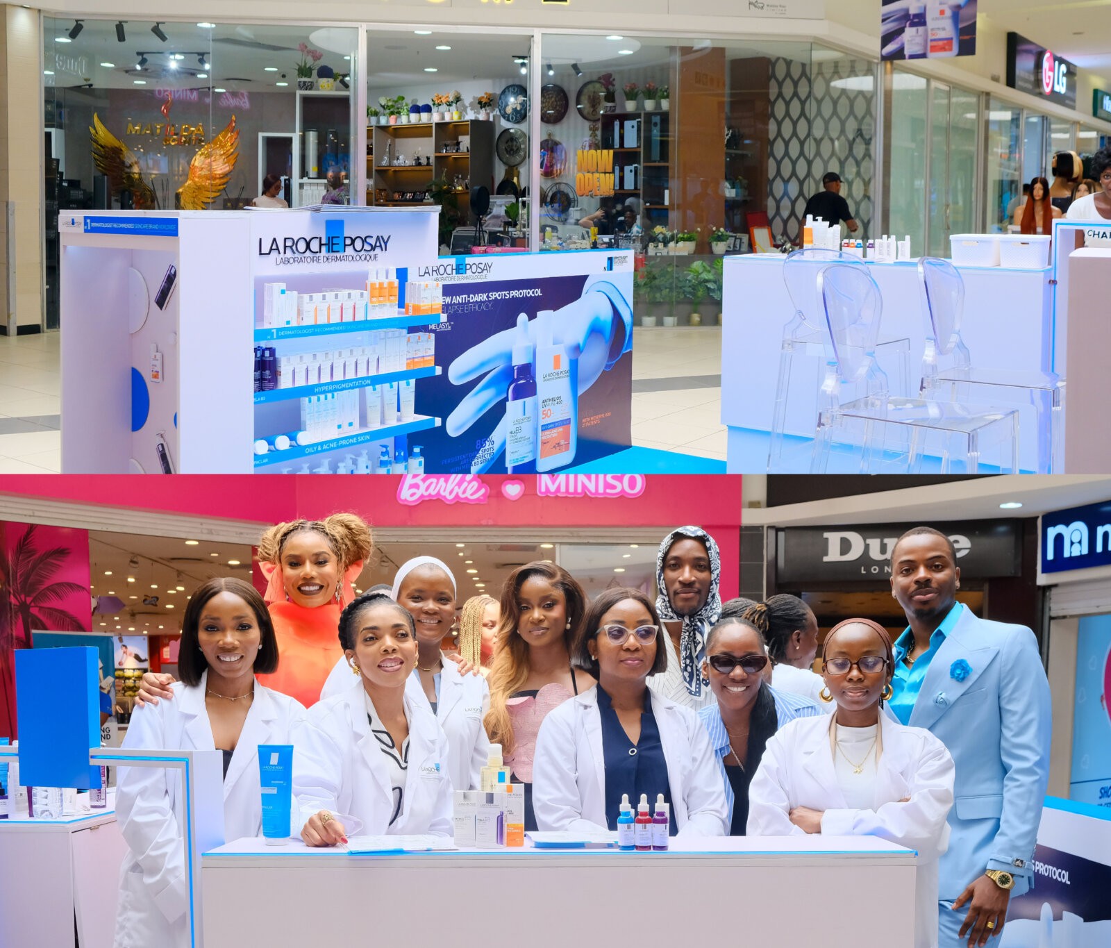 La Roche-Posay pop up in Ikeja City Mall, Lagos