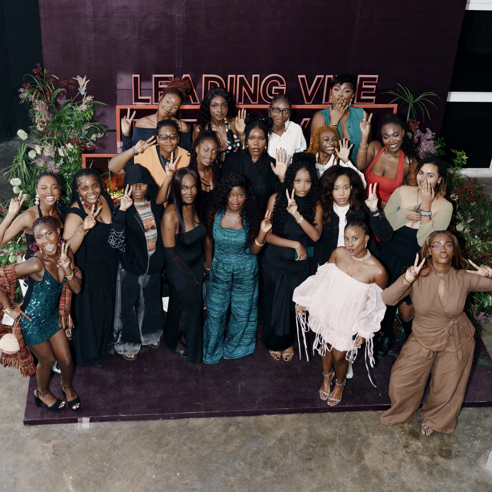 20 selected participants of the Leading Vibe Initiative Lagos