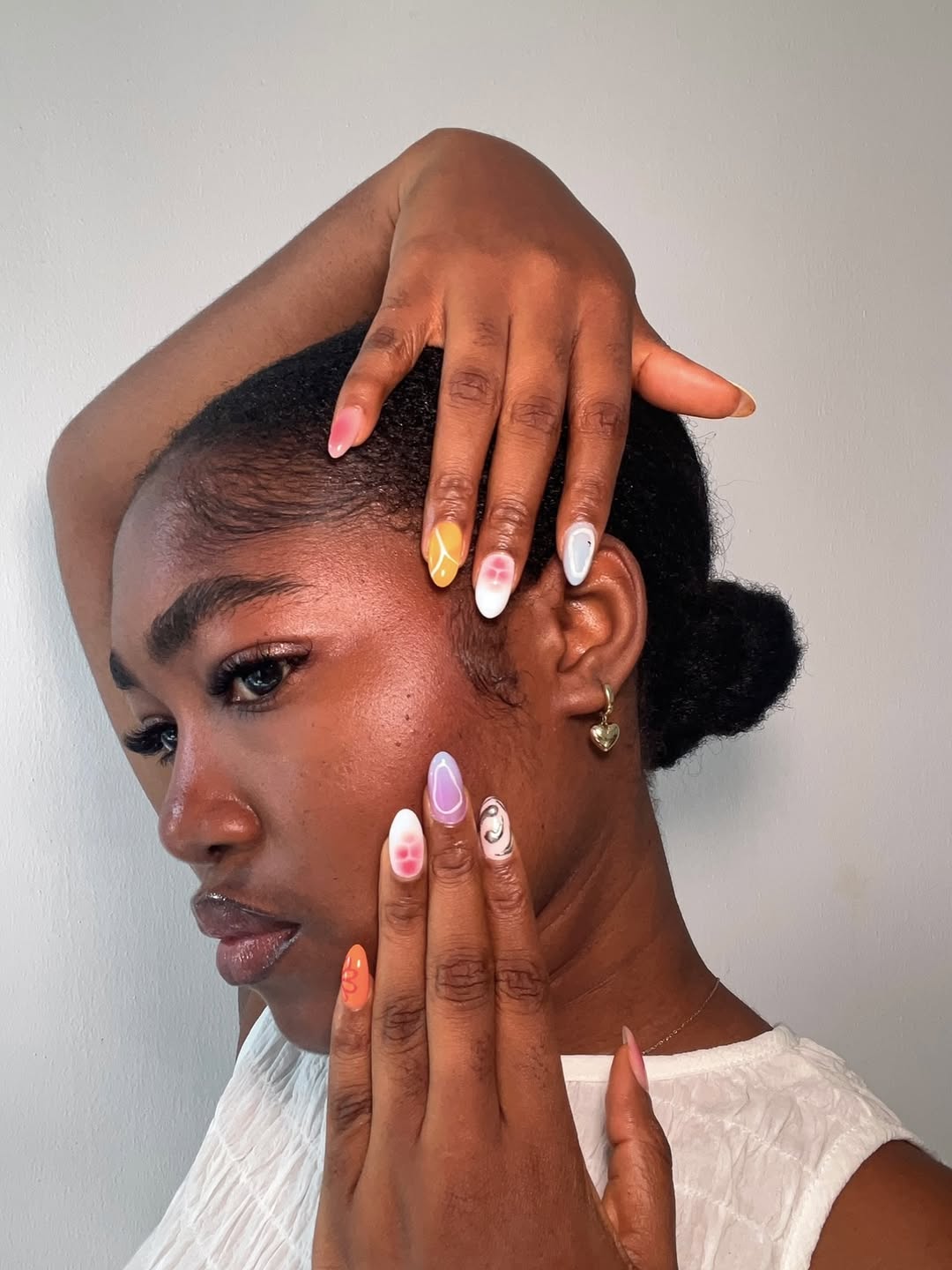 Maeve Nonye’s five-minute beauty routine -skincare via @naturalblackgirlee_ on Instagram