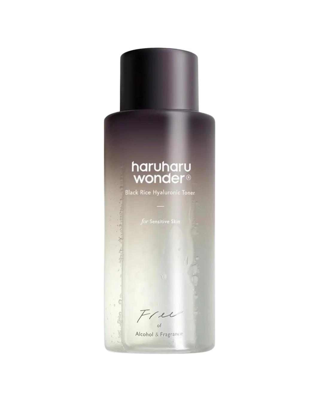 Black Rice Hyaluronic Toner by Haruharu Wonder via cocorosey.net