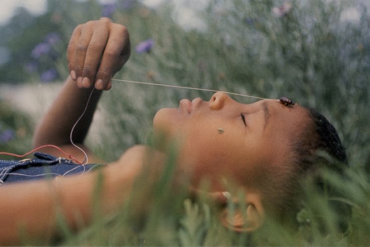 Boy with a June bug on his face, Fort Scott, Kansas by Gordon Parks via Pinterest