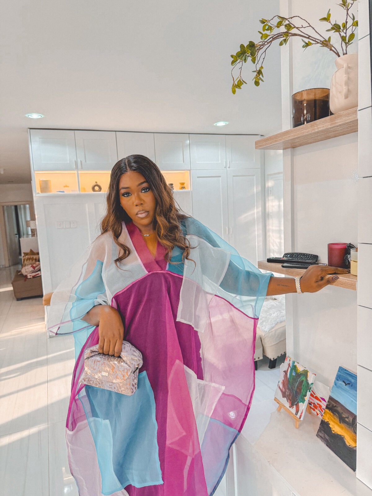 Ayoyinka Abolarin in the Clandini Studio Athena Bubu