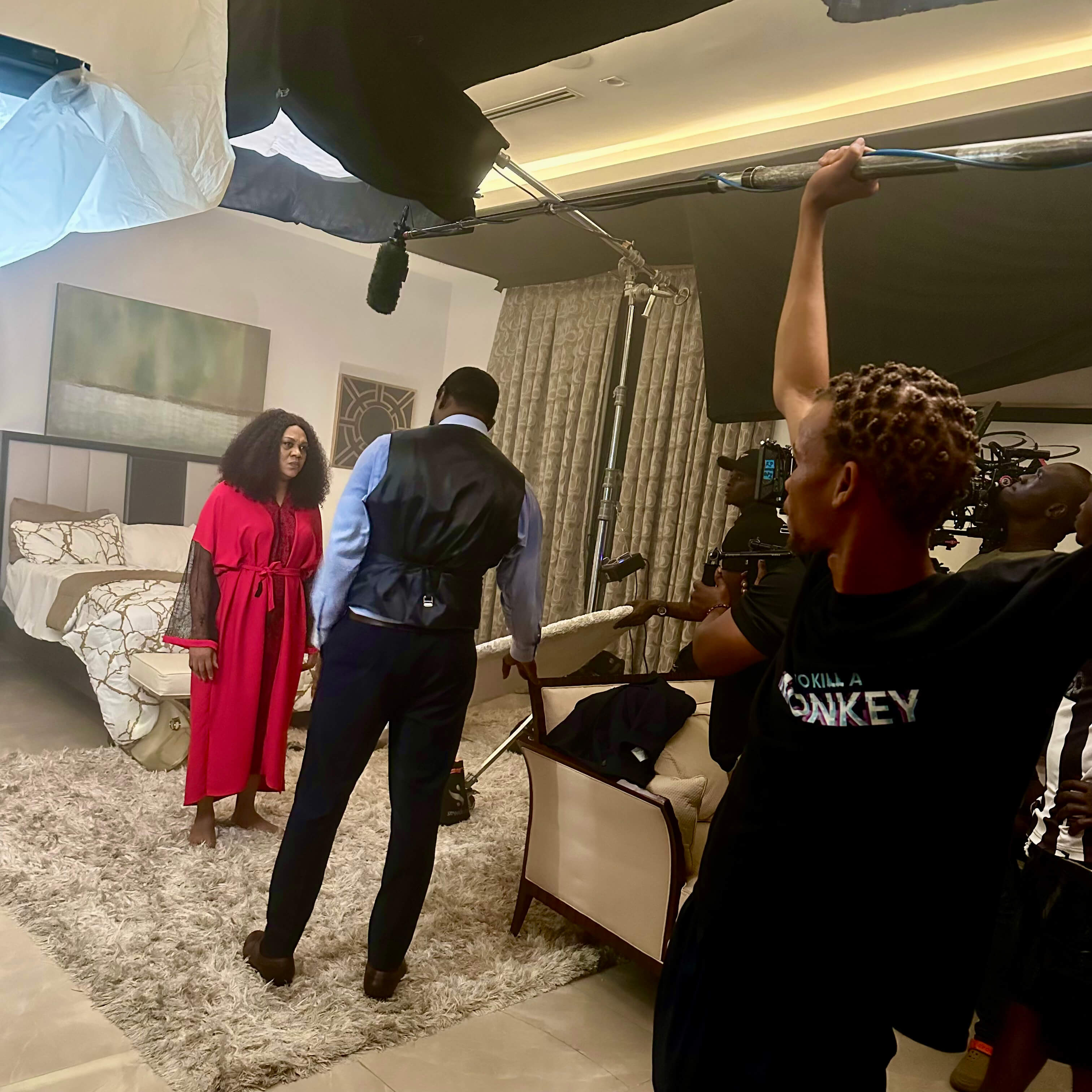 Set of "To Kill a Monkey" by Ruméh Ejoor