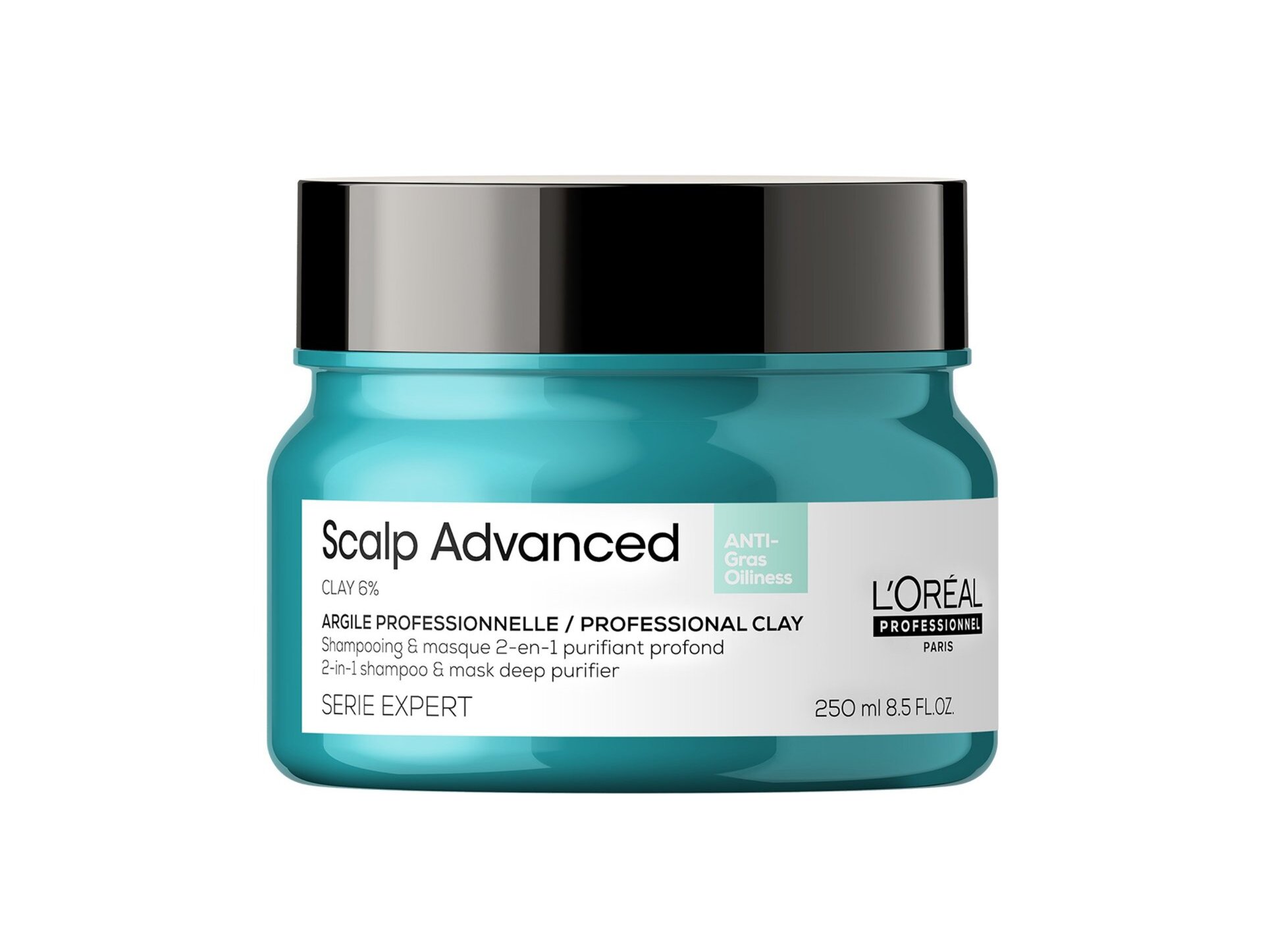 4C Hair wash-day routine products- L’Oréal Professionnel Scalp Advanced 2-in-1 Deep Purifier Clay via lorealprofessionnel.com