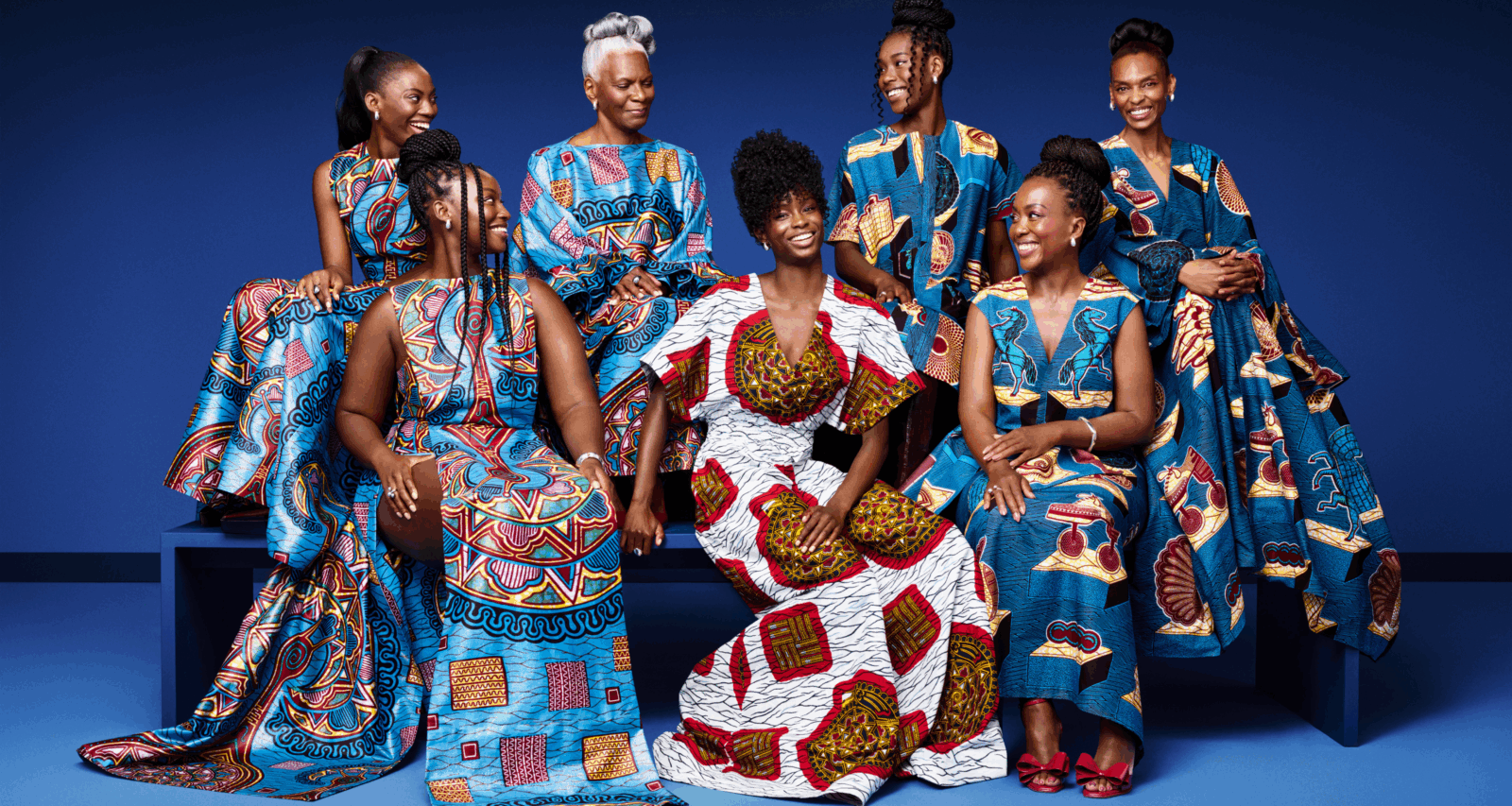 Vlisco's Icons Last Forever campaign via Vlisco
