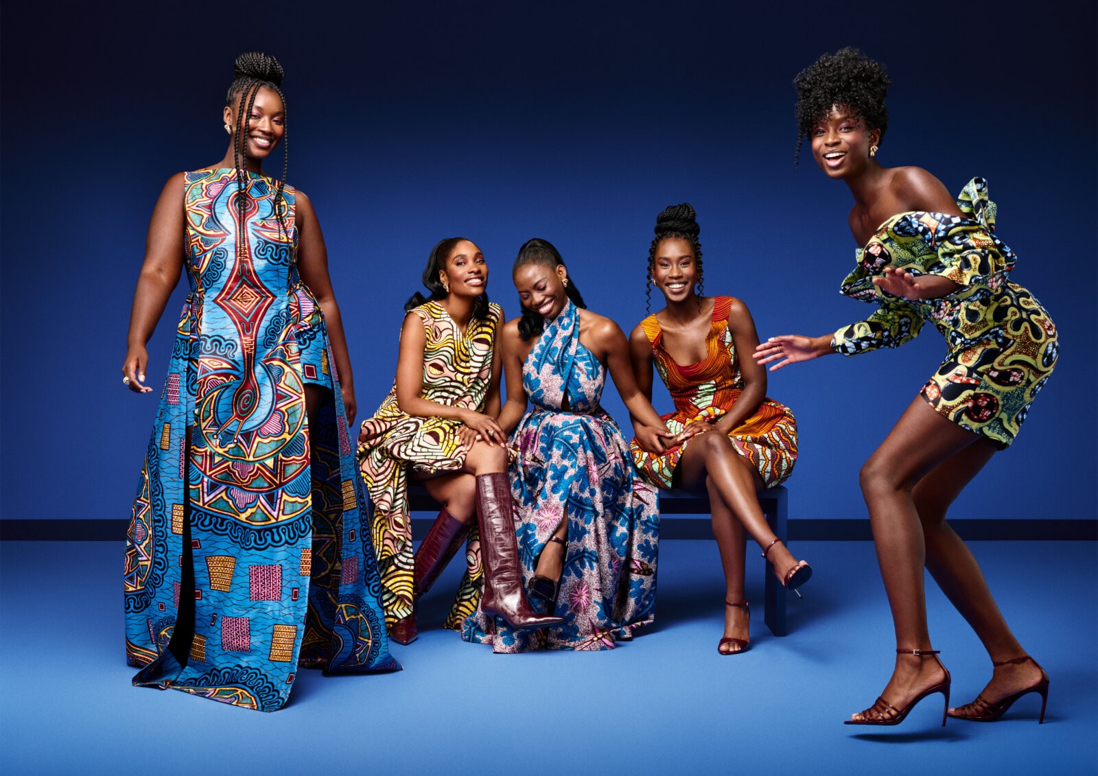 Vlisco's Icons Last Forever campaign via Vlisco