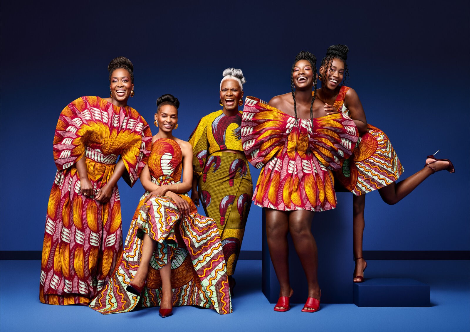 Vlisco's Icons Last Forever campaign via Vlisco