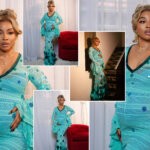 Toke Makinwa's baby bump style via @tokemakinwa on Instagram