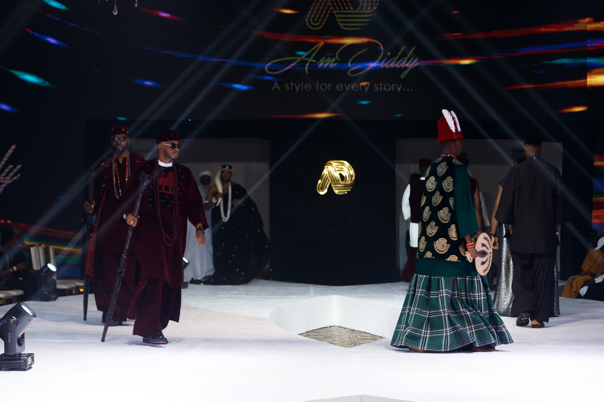 Photographs from the AmDiddy runway by Falade Lukmon @the.look.man