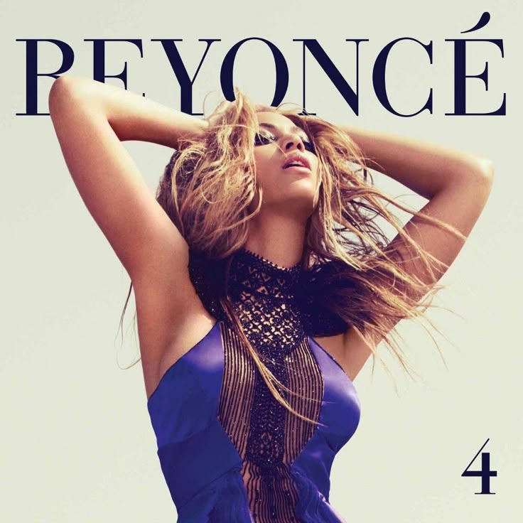 Album cover for 4 via Pinterest of Beyoncé