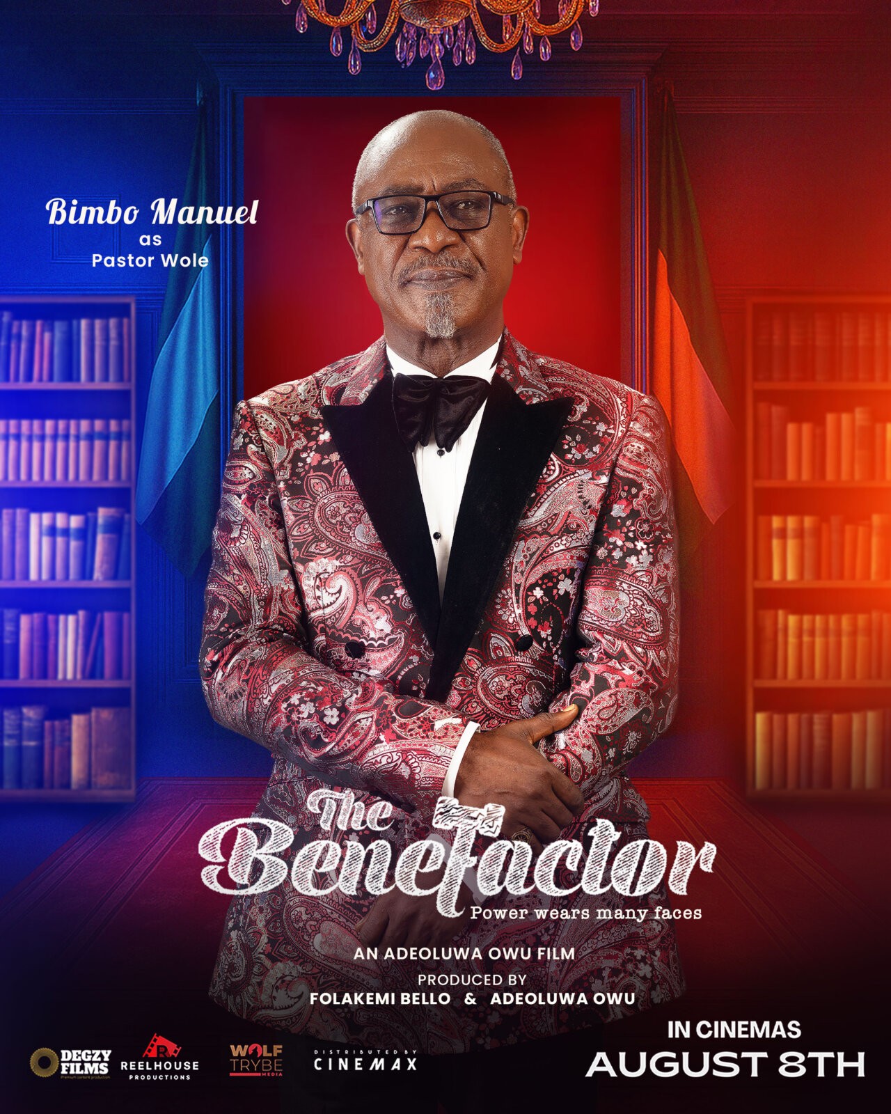 Bimbo Manuel as "Pastor Wole" in "The Benefactor" via Captain Degzy