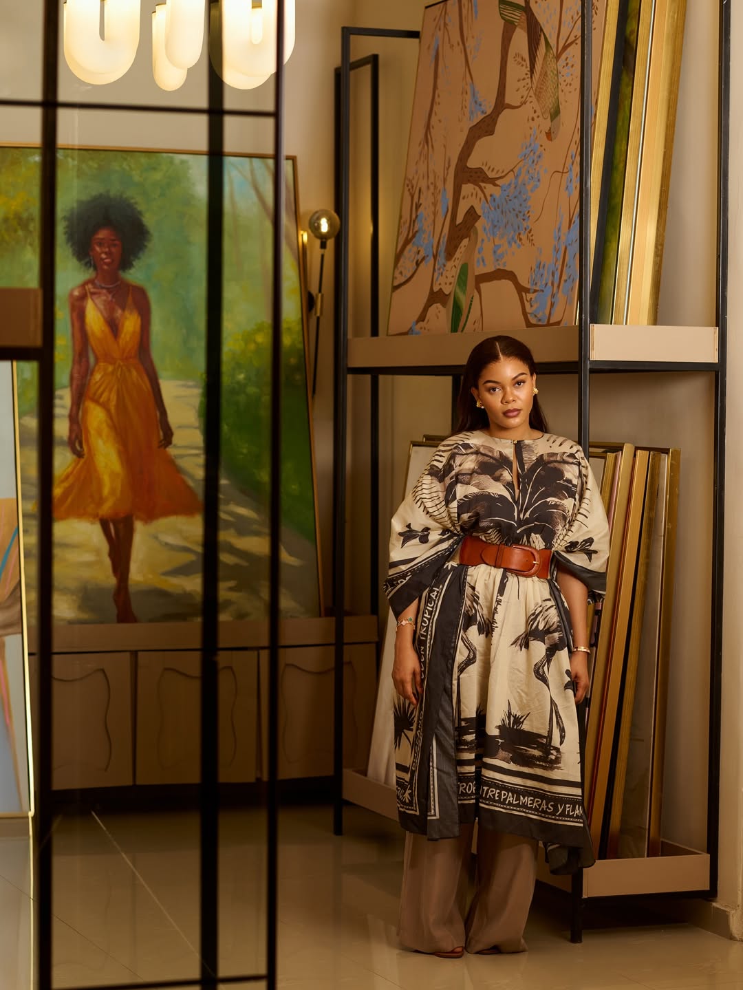 Portrait of Anita Vwede via @anitavwede on Instagram