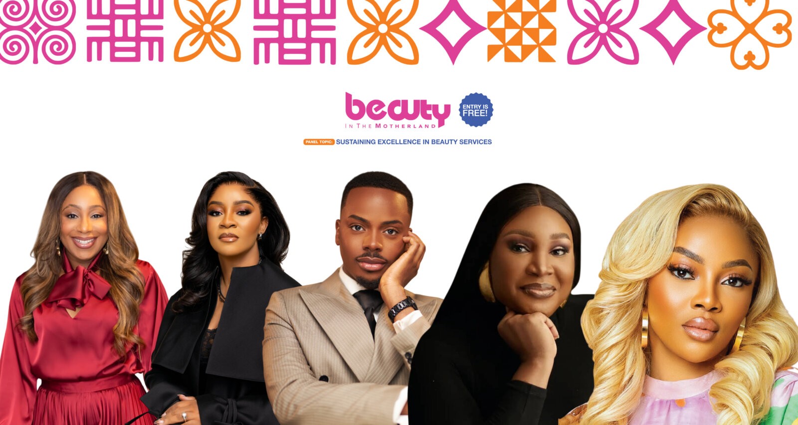 Panelist vis Beauty in the Motherland Team