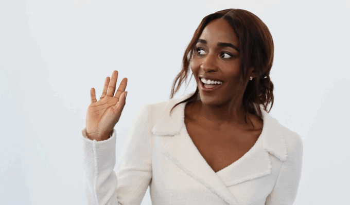 Ayo Edebiri via CHANEL.