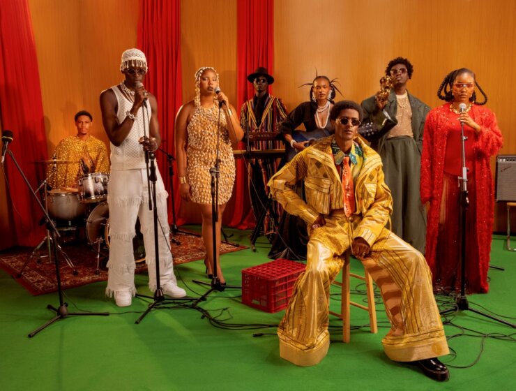 📸Models posing at the Afrobeats Culture in Motion by Severe Nature x Spotify via Spotify