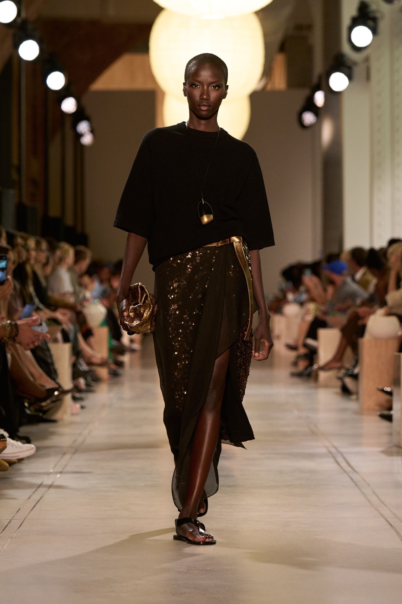 African models of the season: Anok Yai walking for Michael Kors SS26