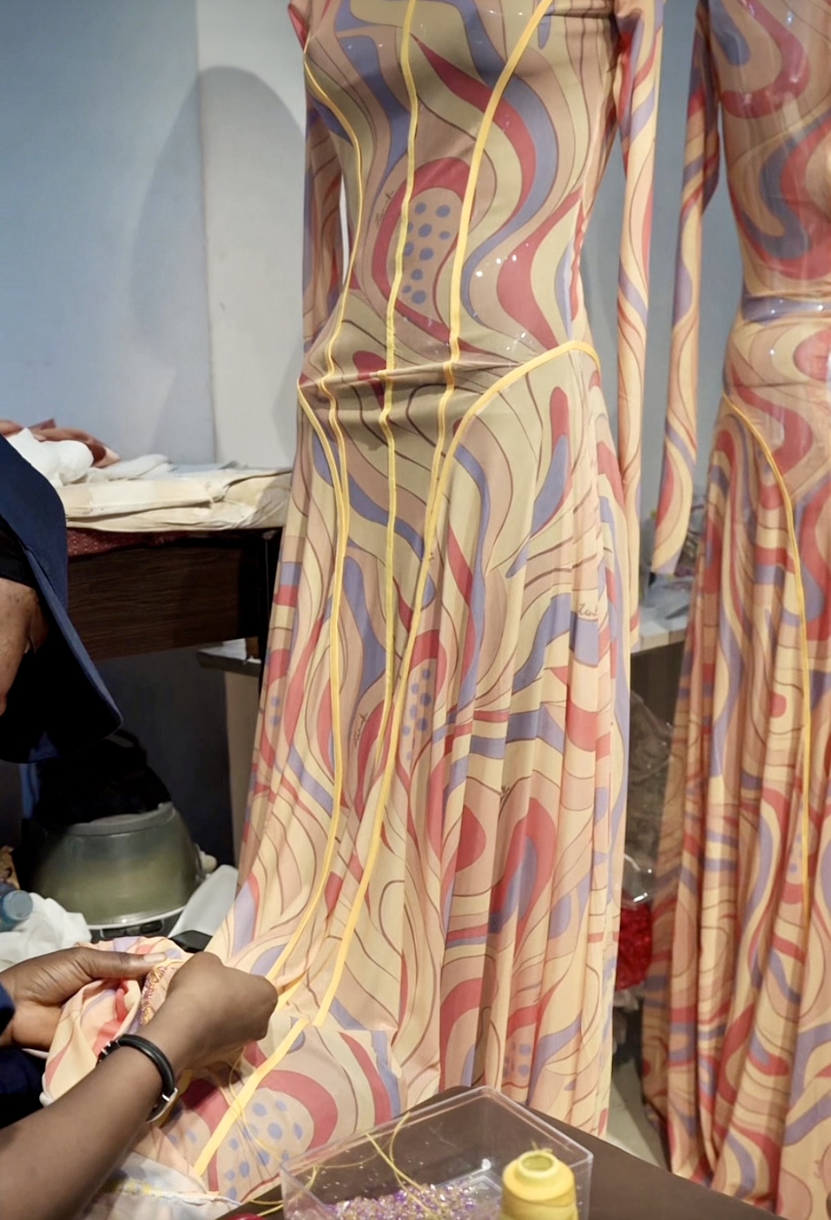 A glimpse into the new Zurik ready-to-wear collection “nwanyoo nwanyoo” via Zurik 