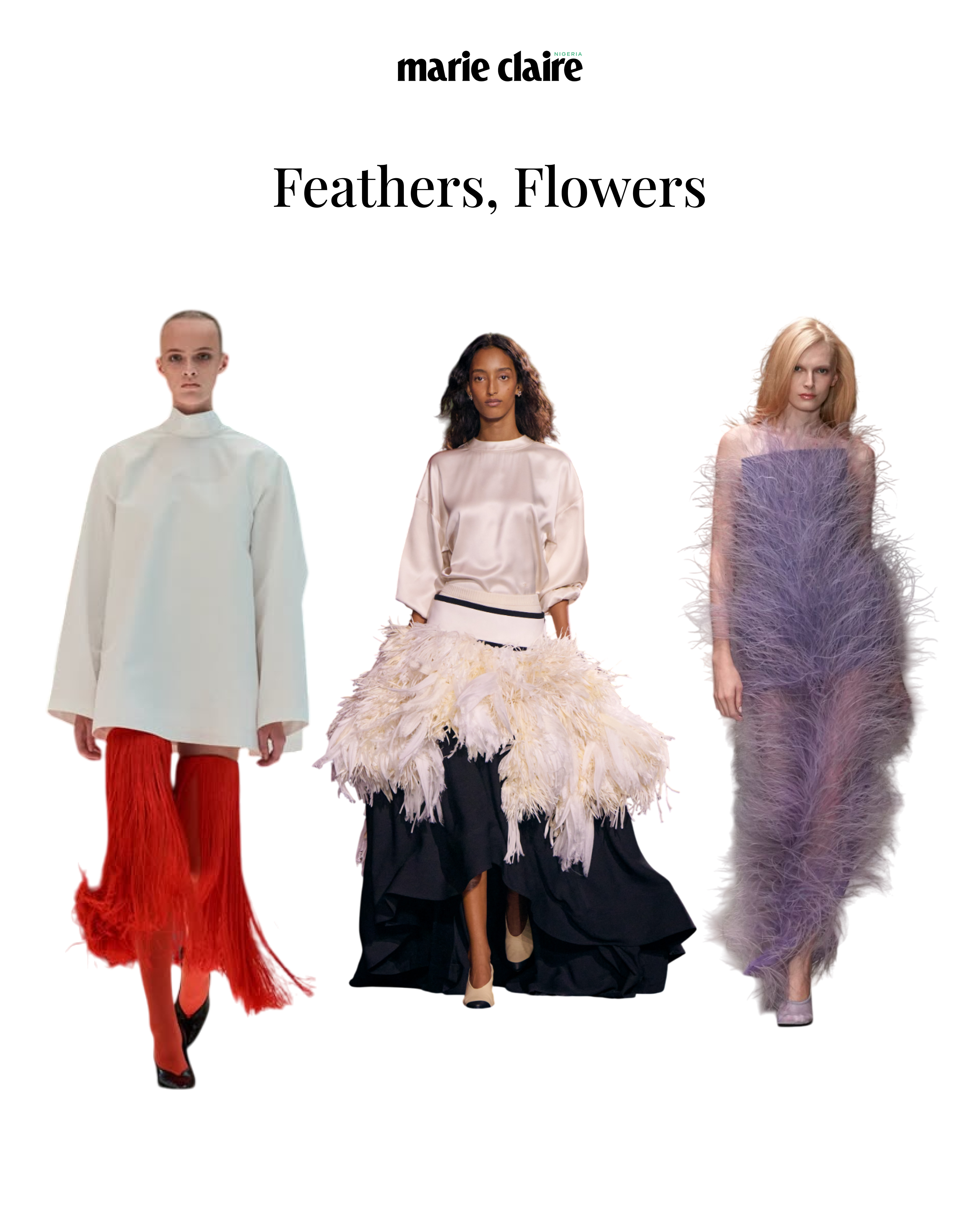 Model walking for Maison Alaïa model walking for CHANEL and Alex Consani for Stella McCartney Paris Fashion Week SS26