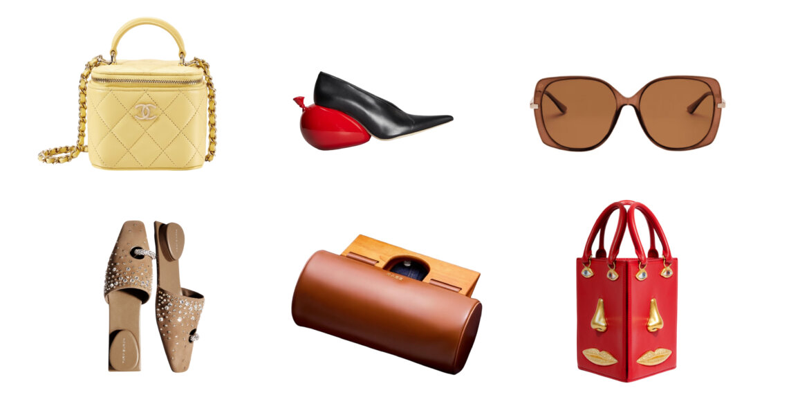 Luxury designer items via sothebys.com; bergdorfgoodman.com; schiaparelli.com.jpeg