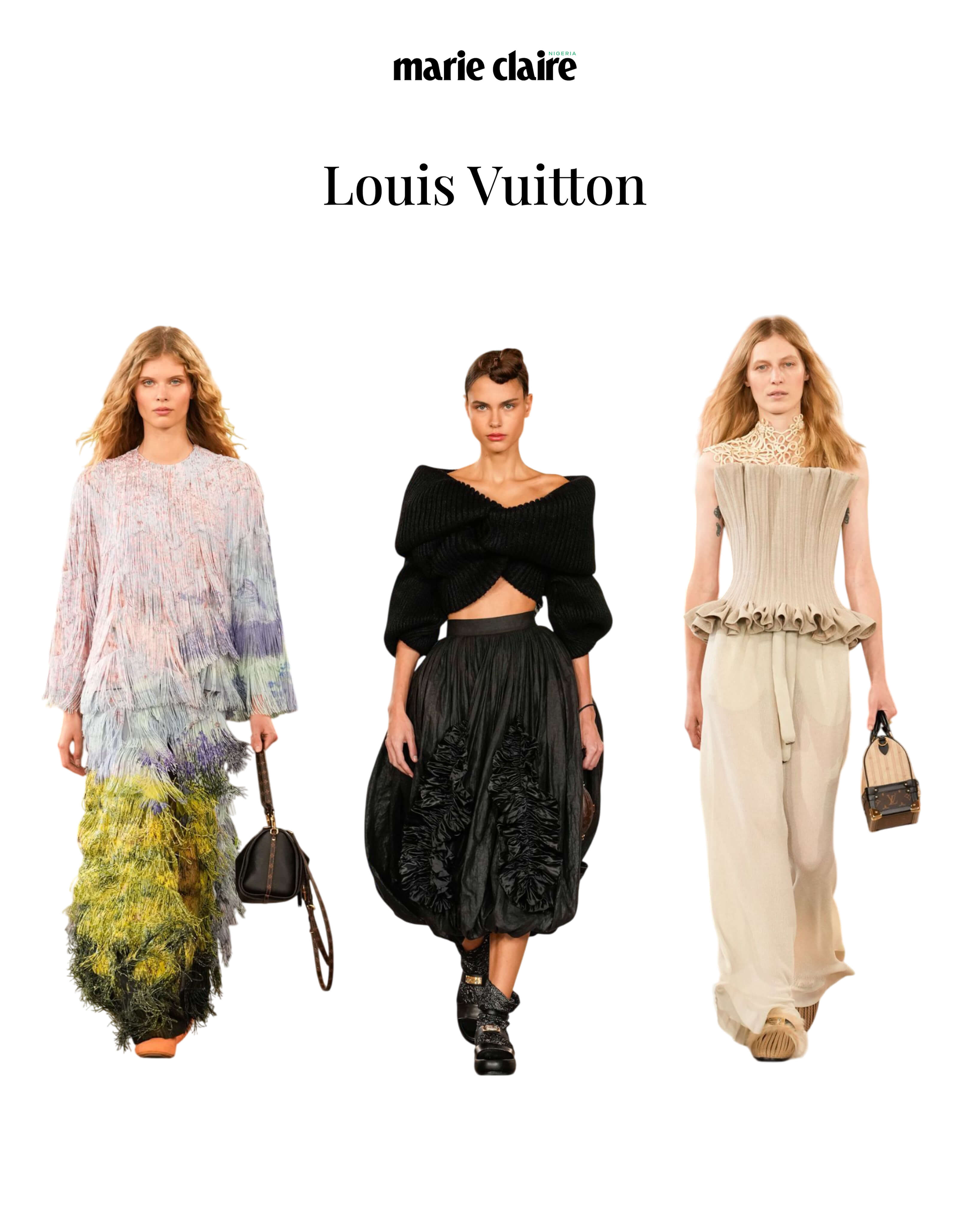 Louis Vuitton SS26 via @itgirlbackup on X