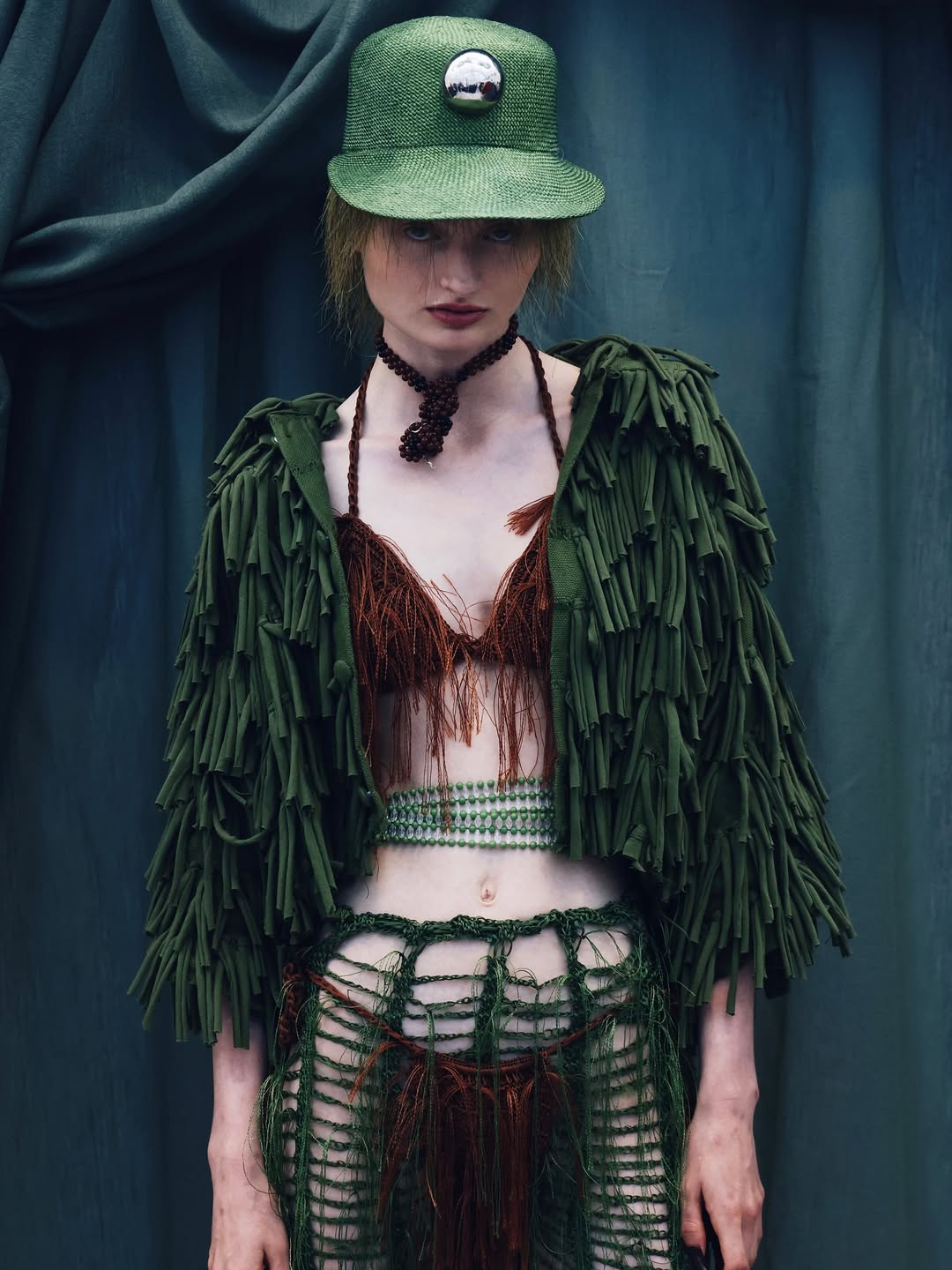 Lagos Fashion Week: Model in IAMISIGO for Copenhagen Fashion Week SS26