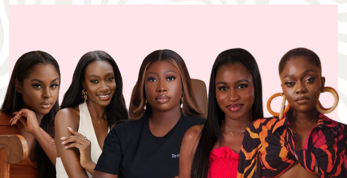 Instagram and Tiktok: Women in Fashion via @fisayolonge @orirealesh @desireeiyama @andrea.oi @michelleta_