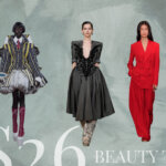 Models for Alexander Arutyunov, THOM BROWNE, Vivienne Westwood, Ralph Laren and Chloe for Fashion week SS26