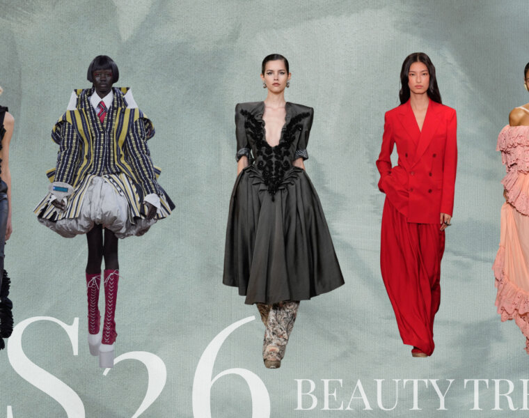 Models for Alexander Arutyunov, THOM BROWNE, Vivienne Westwood, Ralph Laren and Chloe for Fashion week SS26