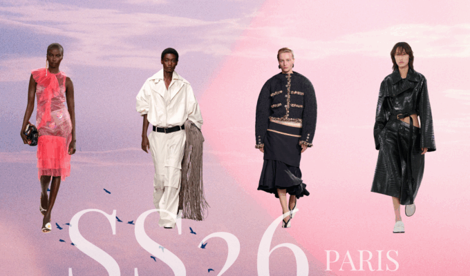 Models walking for Fendi, Stella McCartney, CHANEL and Loewe